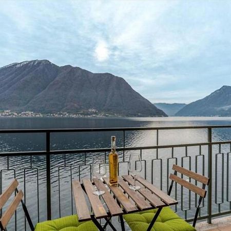 Paolo'S Home - Overlooking The Lake Colonno Exterior foto