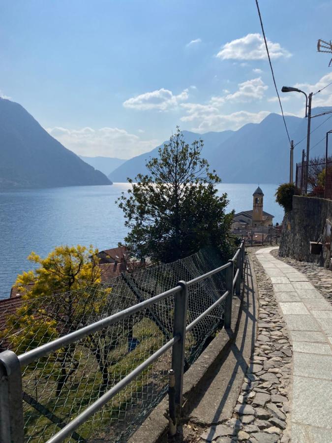 Paolo'S Home - Overlooking The Lake Colonno Exterior foto